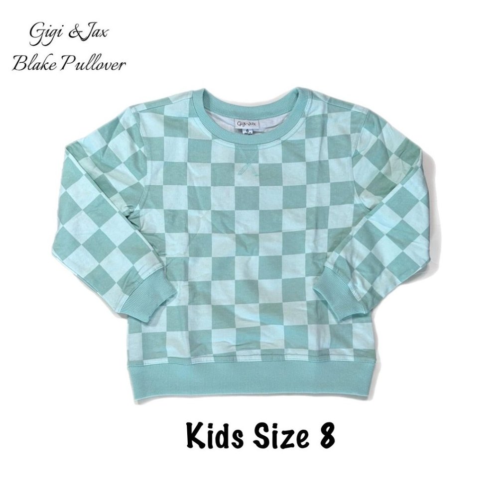 NEW LuLaRoe Crewneck with checkered pattern